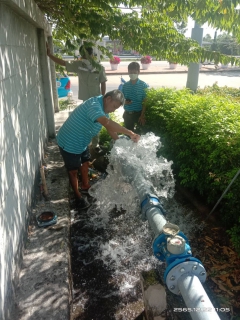 ไฟล์แนบ การประปาส่วนภูมิภาคสาขาสุพรรณบุรี ลงพื้นที่ล้างมาตรวัดน้ำขนาดใหญ่ T-strainer, Y-strainer 
