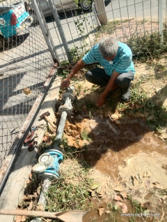 ไฟล์แนบ การประปาส่วนภูมิภาคสาขาสุพรรณบุรี ลงพื้นที่ล้างมาตรวัดน้ำขนาดใหญ่ T-strainer, Y-strainer 