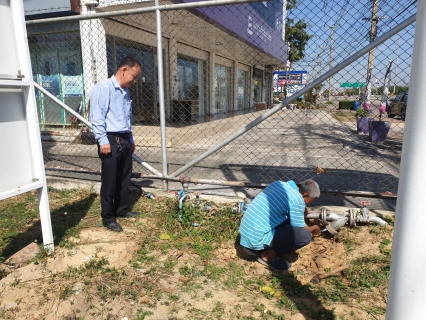 ไฟล์แนบ การประปาส่วนภูมิภาคสาขาสุพรรณบุรี ลงพื้นที่ล้างมาตรวัดน้ำขนาดใหญ่ T-strainer, Y-strainer 