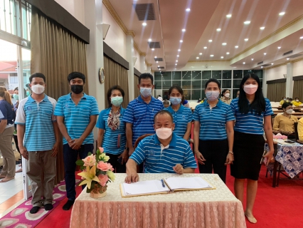 ไฟล์แนบ กปภ.สาขาสามพราน เข้าร่วมลงนามถวายพระพรชัยมงคล และพิธีเจริญพระพุทธมนต์ เพื่อถวายเป็นพระราชกุศล แด่สมเด็จพระเจ้าลูกเธอ เจ้าฟ้าพัชรกิติยาภา นเรนทิราเทพยวดี กรมหลวงราชสาริณีสิริพัชร มหาวัชรราชธิดา ให้พระองค์ทรงหายจากพระอาการประชวรในเร็ววัน 