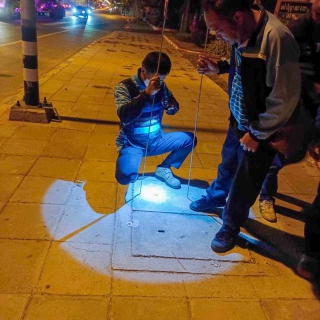 ไฟล์แนบ การประปาส่วนภูมิภาคสาขากระนวน ทำการออกสำรวจหาท่อแตก-รั่ว โดยวิธีการเดินสำรวจ (Passive Control)