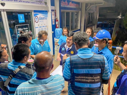 ไฟล์แนบ การประปาส่วนภูมิภาคสาขากระนวน ทำการออกสำรวจหาท่อแตก-รั่ว โดยวิธีการเดินสำรวจ (Passive Control)