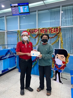 ไฟล์แนบ กปภ.สาขาสามพราน ส่งความสุขให้ลูกค้า จัดกิจกรรม Merry Christmas & Happy New Year 2023
