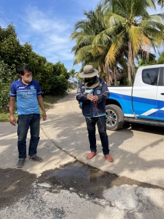 ไฟล์แนบ การประปาส่วนภูมิภาคสาขาขลุง ลงพื้นที่ทำ Step test สำรวจหาท่อแตก-รั่ว ครั้งที่ 10 บริเวณตำบลปากน้ำแหลมสิงห์