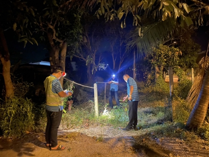 ไฟล์แนบ การประปาส่วนภูมิภาคสาขาขลุง ลงพื้นที่ทำ Step test สำรวจหาท่อแตก-รั่ว ครั้งที่ 10 บริเวณตำบลปากน้ำแหลมสิงห์