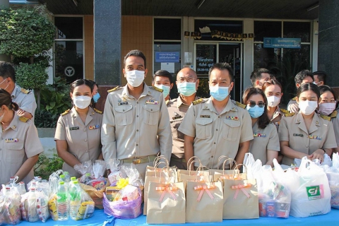ไฟล์แนบ กปภ.สาขาท่ามะกา ร่วมพิธีทำบุญตักบาตรข้าวสารอาหารแห้ง ถวายพระพรชัยมงคลแด่สมเด็จพระเจ้าลูกเธอ เจ้าฟ้าพัชรกิติยาภา นเรนทิราเทพยวดี กรมหลวงราชสาริณีสิริพัชร มหาวัชรราชธิดา ขอให้ทรงหายจากพระอาการประชวรและมีพระพลานามัยแข็งแรงโดยเร็ววัน ณ การประปาส่วนภูมิภาคเขต ๓ วันจันทร์ ที่ 26 ธันวาคม 2565 