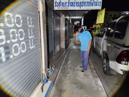 ไฟล์แนบ ผจก.กปภ.สาขาสมุทรสงคราม นำทีมเร่งลดน้ำสูญเสีย สำรวจท่อแตกรั่ว บริเวณซอยเพชรสมุทร1 และ 2 