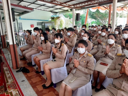 ไฟล์แนบ กปภ.สาขาหนองแค เข้าร่วมพิธีเจริญพระพุทธมนต์และเจริญจิตรภาวนา  เพื่อบำเพ็ญกุศลถวายพระพรแด่สมเด็จพระเจ้าลูกเธอเจ้าฟ้าพัชรกิติยาภา นเรนทิราเทพยวดี กรมหลวงราชสาริณีสิริพัชร มหาวัชรราชธิดา 