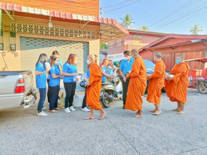 ไฟล์แนบ การประปาส่วนภูมิภาคสาขาปากน้ำประแสร์ ร่วมพิธีตักบาตรข้าวสารอาหารแห้ง