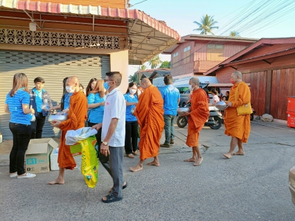 ไฟล์แนบ การประปาส่วนภูมิภาคสาขาปากน้ำประแสร์ ร่วมพิธีตักบาตรข้าวสารอาหารแห้ง