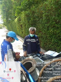 ไฟล์แนบ กปภ.สาขาภูเก็ต  ดำเนินการตรวจสอบคุณภาพน้ำประปาบริเวณหมู่บ้านลากูน่า พาร์ค ต.เชิงทะเล อ.ถลาง