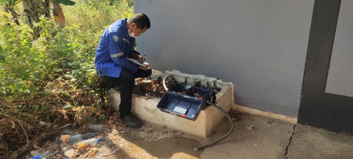 ไฟล์แนบ กปภ.สาขากำแพงเพชร ออกสุ่มมาตรวัดน้ำผู้ใช้น้ำเป้าหมาย ประจำเดือนมกราคม 2566 