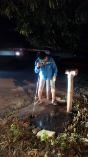 ไฟล์แนบ กปภ.สาขากาญจนบุรี ลงพื้นที่ ทำ Step Test ค้นหาท่อแตกรั่ว ลดปัญหาการเกิดน้ำสูญเสีย 