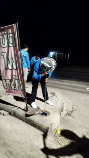 ไฟล์แนบ กปภ.สาขากาญจนบุรี ลงพื้นที่ ทำ Step Test ค้นหาท่อแตกรั่ว ลดปัญหาการเกิดน้ำสูญเสีย 