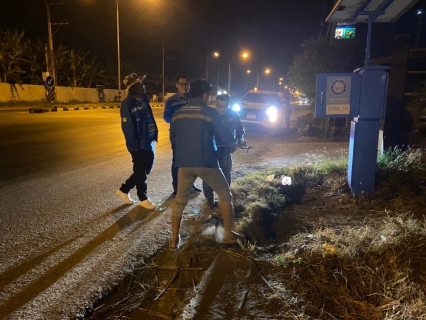 ไฟล์แนบ กปภ.สาขากาญจนบุรี ลงพื้นที่ ทำ Step Test ค้นหาท่อแตกรั่ว ลดปัญหาการเกิดน้ำสูญเสีย 