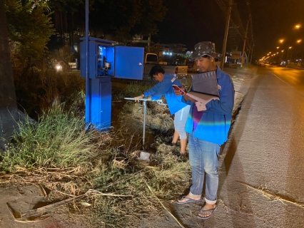 ไฟล์แนบ กปภ.สาขากาญจนบุรี ลงพื้นที่ ทำ Step Test ค้นหาท่อแตกรั่ว ลดปัญหาการเกิดน้ำสูญเสีย 