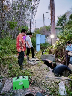 ไฟล์แนบ การประปาส่วนภูมิภาคสาขาชุมพร เร่งดำเนินการติดตั้งบู๊ตเตอร์ปั๊ม เพิ่มแรงดันน้ำ เพื่อลดข้อร้องเรียนของลูกค้า บริเวณตำบลบางลึก อำเภอเมือง จังหวัดชุมพร