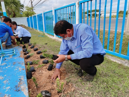 ไฟล์แนบ การประปาส่วนภูมิภาคสาขากุยบุรีร่วมกันปลูกต้นไม้ เพื่อปรับภูมิทัศน์ สร้างความสวยงามร่มรื่นแก่องค์กร