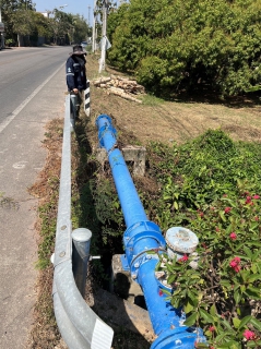 ไฟล์แนบ กปภ.สาขาสมุทรสงคราม เร่งตรวจสอบท่อส่งจ่ายน้ำประปา