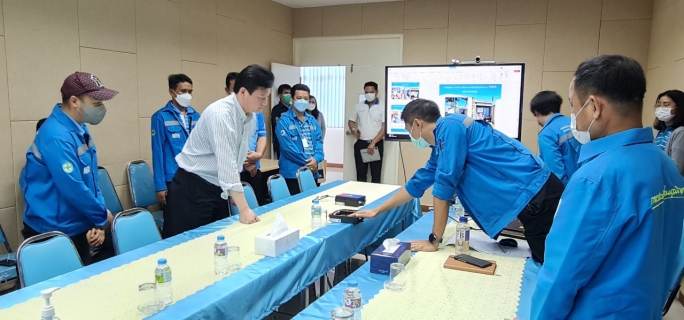 ไฟล์แนบ ผู้ว่าการ กปภ. ลงพื้นที่ติดตามและรับฟังปัญหาเพื่อปรับปรุงระบบ DMA ของ กปภ.สาขาธัญบุรี