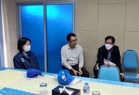 ไฟล์แนบ ผู้ว่าการ กปภ. ลงพื้นที่ติดตามและรับฟังปัญหาเพื่อปรับปรุงระบบ DMA ของ กปภ.สาขาธัญบุรี