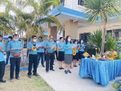 ไฟล์แนบ การประปาส่วนภูมิภาคสาขาแก้งคร้อ ร่วมทำพิธีสักการะพระแม่ธรณีวิสุทธิสรรพสักขีบารมีธำรงชล เนื่องในวันคล้ายวันสถาปนา กปภ. ครบ 44 ปี 