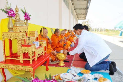 ไฟล์แนบ กปภ.สาขาปทุมธานี จัดพิธีทำบุญตักบาตร ถวายจตุปัจจัยไทยธรรม เนื่องในวันคล้ายวันสถาปนา กปภ. ครบรอบ 44 ปี