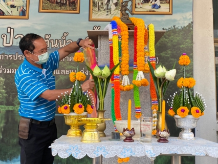 ไฟล์แนบ การประปาส่วนภูมิภาคสาขาขอนแก่น (พ) ทำพิธีสักการะพระแม่ธรณีวิสุทธิสรรพสักขีบารมีธำรงชลและศาลพระภูมิเจ้าที่ เนื่องในวันคล้ายวันสถาปนา กปภ.ครบรอบ 44 ปี