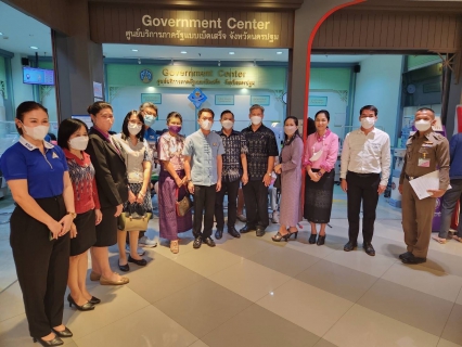 ไฟล์แนบ กปภ.สาขาอ้อมน้อย เข้าร่วมตรวจติดตามและตรวจสอบการดำเนินการของศูนย์บริการภาครัฐแบบเบ็ดเสร็จ จังหวัดนครปฐม