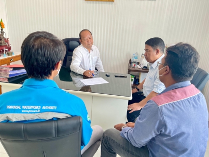 ไฟล์แนบ ผอ. กปภ.เขต5-ผจก. กปภ.สาขาสงขลา ร่วมหารือติดตามความคืบหน้าโครงการซ่อมท่อส่งน้ำ SP800-SP300
