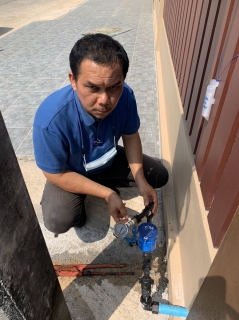 ไฟล์แนบ กปภ.สาขาระนอง ลงพื้นที่ตรวจวัดแรงดันน้ำ ตามโครงการ ผู้ใช้น้ำมั่นใจ กปภ.เช็คชัวร์