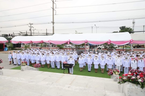 ไฟล์แนบ กปภ.สาขาธัญบุรี ร่วมพิธีบวงสรวงและบำเพ็ญพระราชกุศลแด่พระบาทสมเด็จพระจุลจอมเกล้าเจ้าอยู่หัว เนื่องในวันคล้ายวันสถาปนาเมืองธัญญบูรี 121 ปี