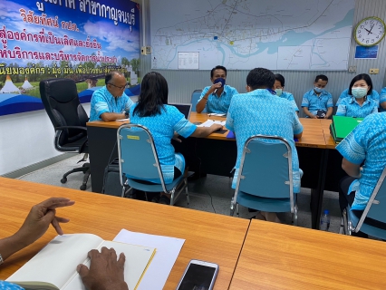 ไฟล์แนบ กปภ.สาขากาญจนบุรี ดำเนินกิจกรรมสนทนายามเช้า (Morning Talk) ประจำเดือน มีนาคม 2566 