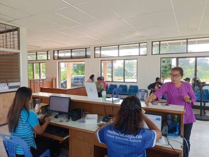 ไฟล์แนบ การประปาส่วนภูมิภาคสาขากาญจนดิษฐ์ ออกรับชำระค่าน้ำประปานอกสถานที่ ประจำเดือน มีนาคม 2566 ณ สำนักงานดอนสัก เขตจำหน่ายน้ำดอนสัก ถึงเวลา เรามีนัด ทุกวันพุธ