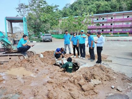ไฟล์แนบ การประปาส่วนภูมิภาคสาขาชุมพร เร่งดำเนินการตรวจสอบพื้นที่น้ำไม่ไหลบริเวณ ตำบลปากน้ำ อำเภอเมือง จังหวัดชุมพร