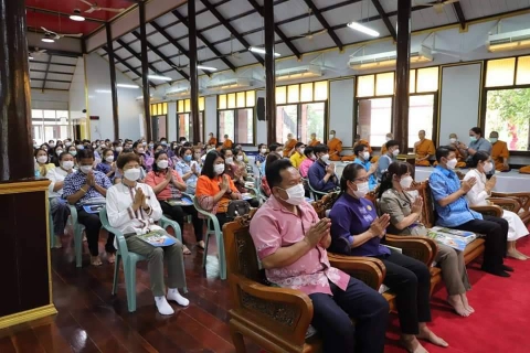 ไฟล์แนบ กปภ.สาขารังสิต(ชั้นพิเศษ) ร่วมพิธีสวดมนต์อธิษฐานจิตตภาวนา ถวายแด่สมเด็จพระเจ้าลูกเธอ เจ้าฟ้าพัชรกิติยาภา นเรนทิราเทพยวดี กรมหลวงราชสาริณีสิริพัชร มหาวัชรราชธิดา