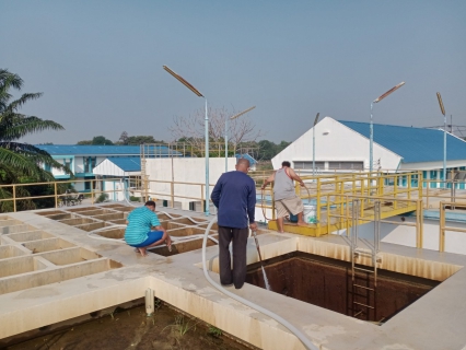 ไฟล์แนบ กปภ.สาขาพนมทวน ดำเนินงานตามแผนงาน WSP ล้างถังตกตะกอน ประจำเดือน มีนาคม 2566