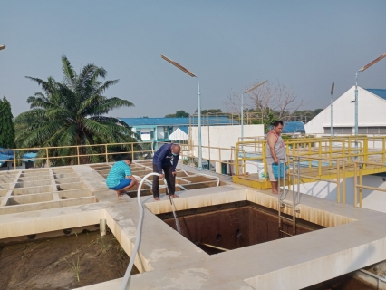 ไฟล์แนบ กปภ.สาขาพนมทวน ดำเนินงานตามแผนงาน WSP ล้างถังตกตะกอน ประจำเดือน มีนาคม 2566