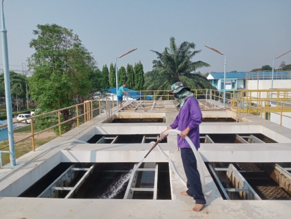 ไฟล์แนบ กปภ.สาขาพนมทวน ดำเนินงานตามแผนงาน WSP ล้างถังตกตะกอน ประจำเดือน มีนาคม 2566