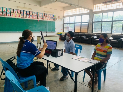 ไฟล์แนบ กปภ.สาขาตะพานหิน ลงพื้นที่ให้บริการลูกค้าเชิงรุก ด้วยบริการชำระค่าน้ำประปา (นอกสถานที่ ) ประจำเดือน มีนาคม 2566 ณ สำนักงานเทศบาลตำบลเขาทราย อ.ทับคล้อ จ.พิจิตร 