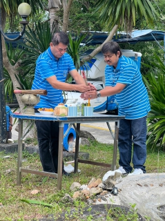 ไฟล์แนบ ทำบุญสำนักงาน เนื่องในโอกาสครบรอบ 44 ปีกปภ. 