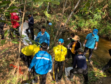 ไฟล์แนบ การประปาส่วนภูมิภาคสาขาตราด ร่วมกับ กลุ่มป่าลายพราง ตำบลแหลมกลัด กปภ.สาขาคลองใหญ่ และชุมชนในพื้นที่ ร่วมกิจกรรมสร้างฝายชะลอน้ำ ในพื้นที่ หมู่. 8 บ้านท่าเส้น