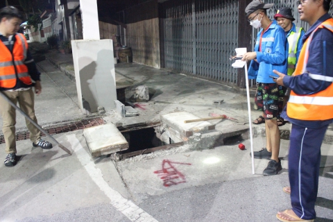 ไฟล์แนบ การประปาส่วนภูมิภาค (กปภ.) สาขาบ้านบึง ลงพื้นที่สำรวจจุดแตกรั่ว เดินหน้าลดน้ำสูญเสีย 