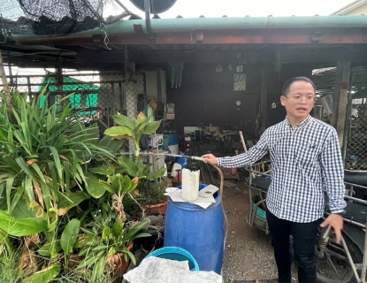 ไฟล์แนบ กปภ.สาขาขลุง ร่วมกับเจ้าหน้าที่ กปภ.ข.1 ลงพื้นที่ตรวจสอบปัญหาน้ำไหลอ่อน-น้ำไม่ไหล พื้นที่ตำบลเกาะเปริด จังหวัดจันทบุรี