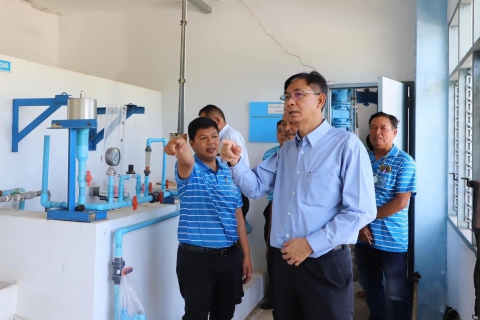 ไฟล์แนบ  รองผู้ว่าการ (ปฏิบัติการ 5) กปภ. ลงพื้นที่ตรวจเยี่ยม กปภ.สาขาท่าแซะ