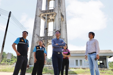 ไฟล์แนบ รองผู้ว่าการ (ปฏิบัติการ 5) ลงพื้นที่ตรวจเยี่ยม และร่วมประชุมหารือแนวทางการเตรียมความพร้อมรับมือภัยแล้ง กปภ.สาขาหลังสวน