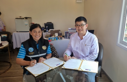 ไฟล์แนบ กปภ.สาขาอ้อมน้อย ร่วมเป็นพยานเซ็นสัญญาในโครงการจัดการการใช้น้ำอย่างรู้คุณค่า (DSM)