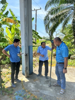 ไฟล์แนบ การประปาส่วนภูมิภาคสาขาชุมพร ลงพื้นที่ตรวจสอบพร้อมวางแผนแก้ไขปัญหาน้ำไหลอ่อน ในพื้นที่จ่ายน้ำปฐมพร อ.เมือง จ.ชุมพร