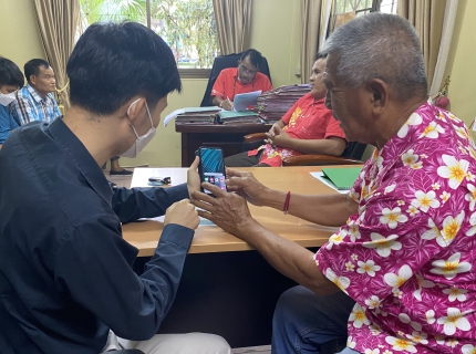 ไฟล์แนบ กปภ.สาขาขอนแก่น (พ) เข้าพบนายกเทศมนตรีเมืองบ้านทุ่ม เพื่อหารือเรื่องการประชาสัมพันธ์ การชำระค่าน้ำออนไลน์ รวมถึงได้เเนะนำ ช่องทางชำระค่าน้ำประปาเเบบออนไลน์ ภายในสำนักงานเทศบาลเมืองบ้านทุ่ม