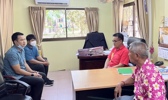 ไฟล์แนบ กปภ.สาขาขอนแก่น (พ) เข้าพบนายกเทศมนตรีเมืองบ้านทุ่ม เพื่อหารือเรื่องการประชาสัมพันธ์ การชำระค่าน้ำออนไลน์ รวมถึงได้เเนะนำ ช่องทางชำระค่าน้ำประปาเเบบออนไลน์ ภายในสำนักงานเทศบาลเมืองบ้านทุ่ม